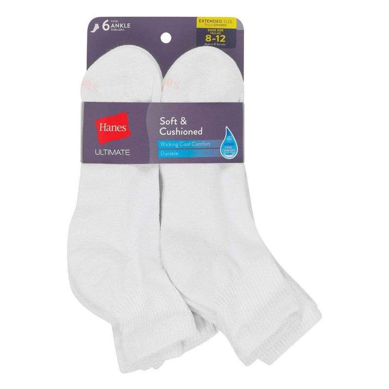 Cotton ankle sock, retail pack